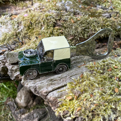 Green Land Rover 4X4 Bottle Opener