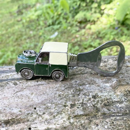 Green Land Rover 4X4 Bottle Opener
