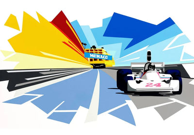 Image of Hunt in Monaco – Fine Art Giclée Limited Edition Print