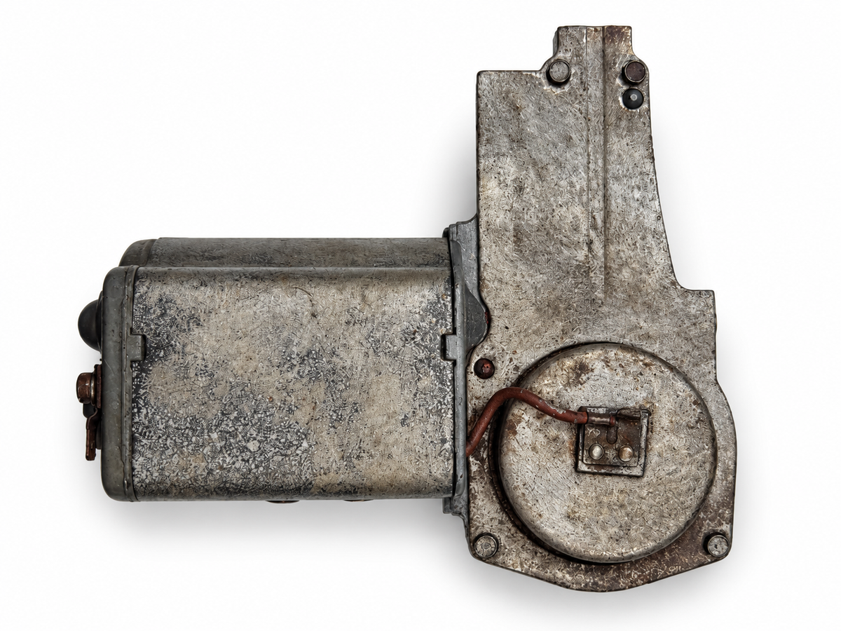 Mini Wiper Motor & Cable Assembly – Used