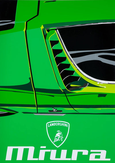 Image of Miura (Lamborghini) – Fine Art Giclée Limited Edition Print
