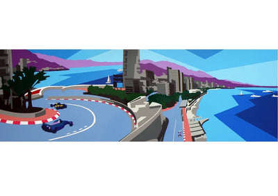Image of Monaco Mash-up – Fine Art Giclée Limited Edition Print