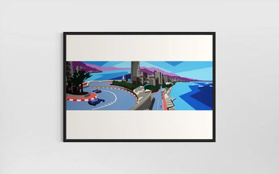 Image of Monaco Mash-up – Fine Art Giclée Limited Edition Print