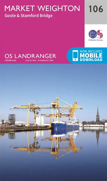 OS Landranger - 105 - York & Selby