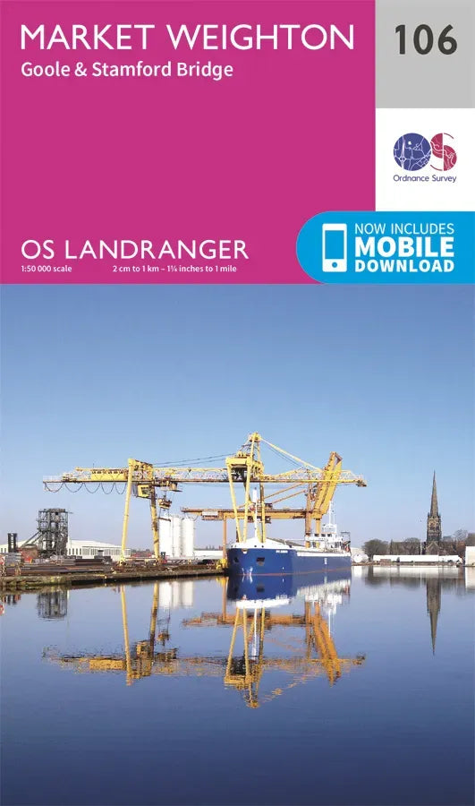 OS Landranger - 105 - York & Selby
