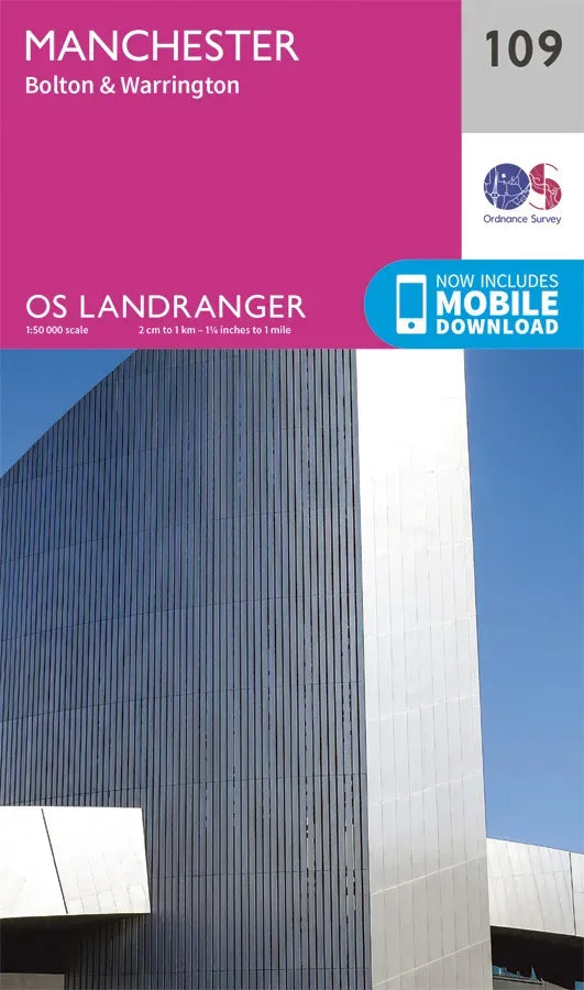 OS Landranger - 108 - Liverpool, Southport & Wigan