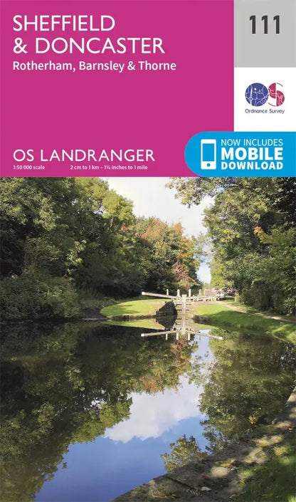 OS Landranger - 110 - Sheffield & Huddersfield, Glossop & Holmfirth