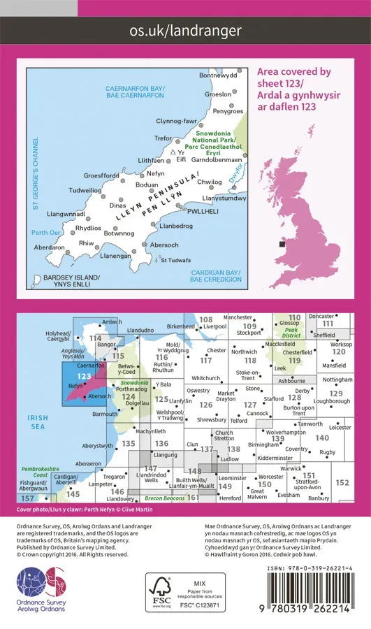 OS Landranger - 122 - Skegness & Horncastle