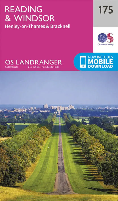 OS Landranger - 175 - Reading, Windsor, Henley-on-Thames