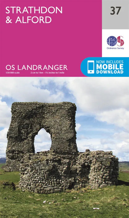 OS Landranger - 37 - Strathdon & Alford