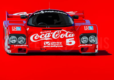 Image of Porsche 962C 3 – Original Artwork