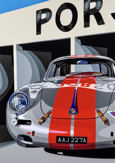 Image of Porsche 356 – Fine Art Giclée Limited Edition Print