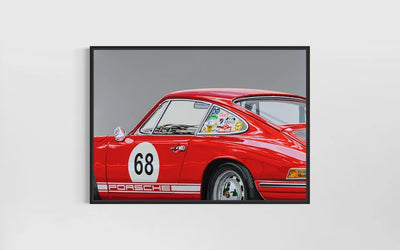 Image of Porsche 68 912 – Fine Art Giclée Limited Edition Print