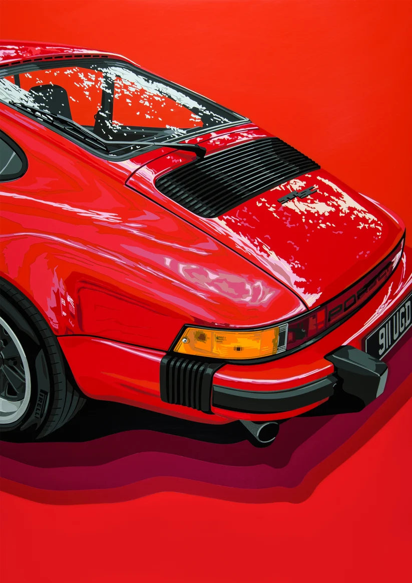 Image of Porsche 911 SC – Fine Art Giclée Limited Edition Print