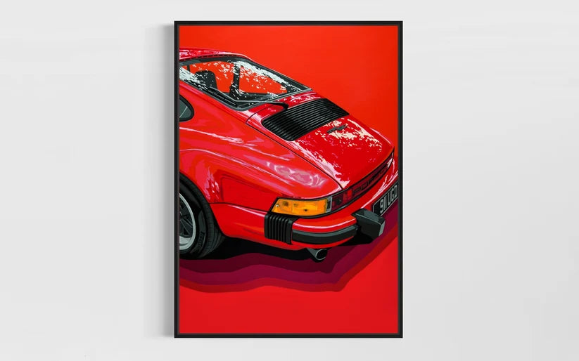 Image of Porsche 911 SC – Fine Art Giclée Limited Edition Print