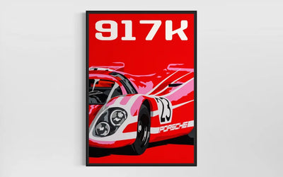 Image of Porsche 917 Salzburg – Fine Art Giclée Limited Edition Print