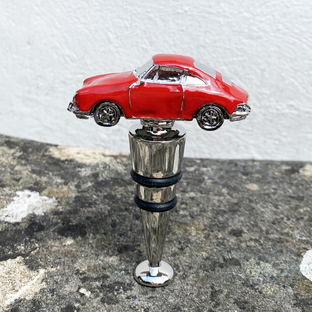Red Sports Car Bottle Stopper