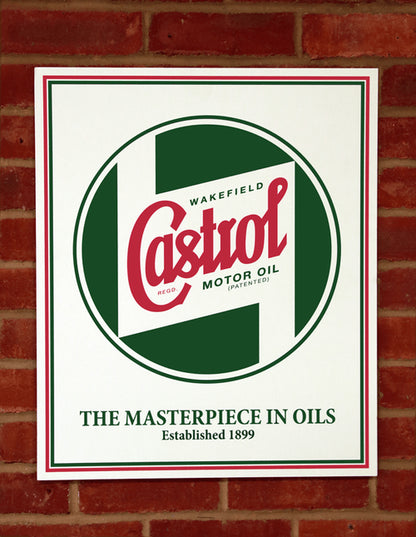 Castrol Classic Wall Signs