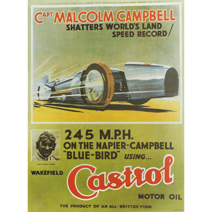 Castrol Landspeed Poster Set