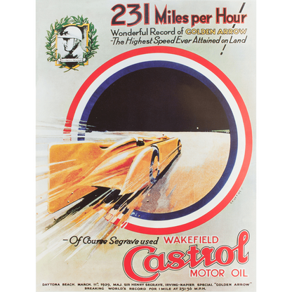 Castrol Landspeed Poster Set