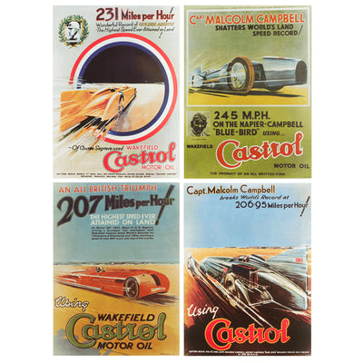 Image of Castrol Landspeed Poster Set