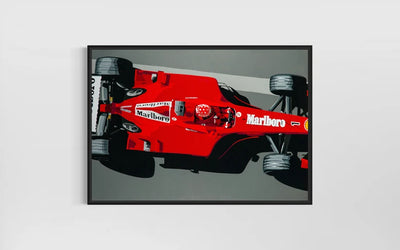 Image of Schuey – 2004 Scuderia Ferrari F1 – Fine Art Giclée Limited Edition Print