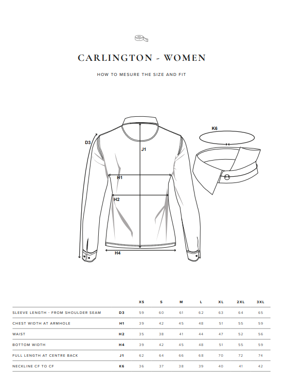 HERO Nimbus Ladies Carlington Long Sleeve Polo Shirt
