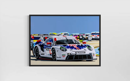 Sebring Porsche RSR. Fine Art Giclee Ltd Ed Print.