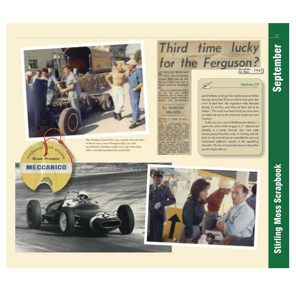 Stirling Moss Scrapbook 1961