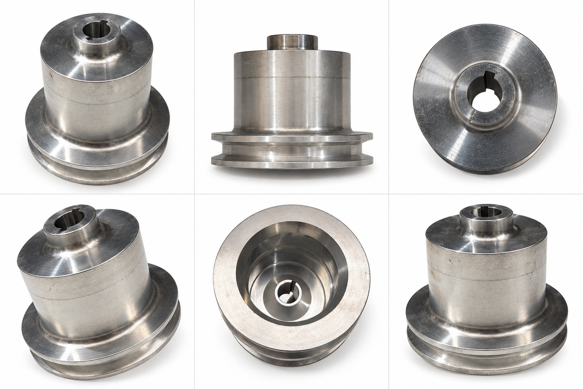 Triumph TR4 Engine Front Pulley – Water Pump