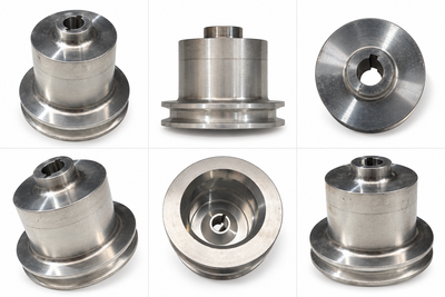 Triumph TR4 Engine Front Pulley – Water Pump
