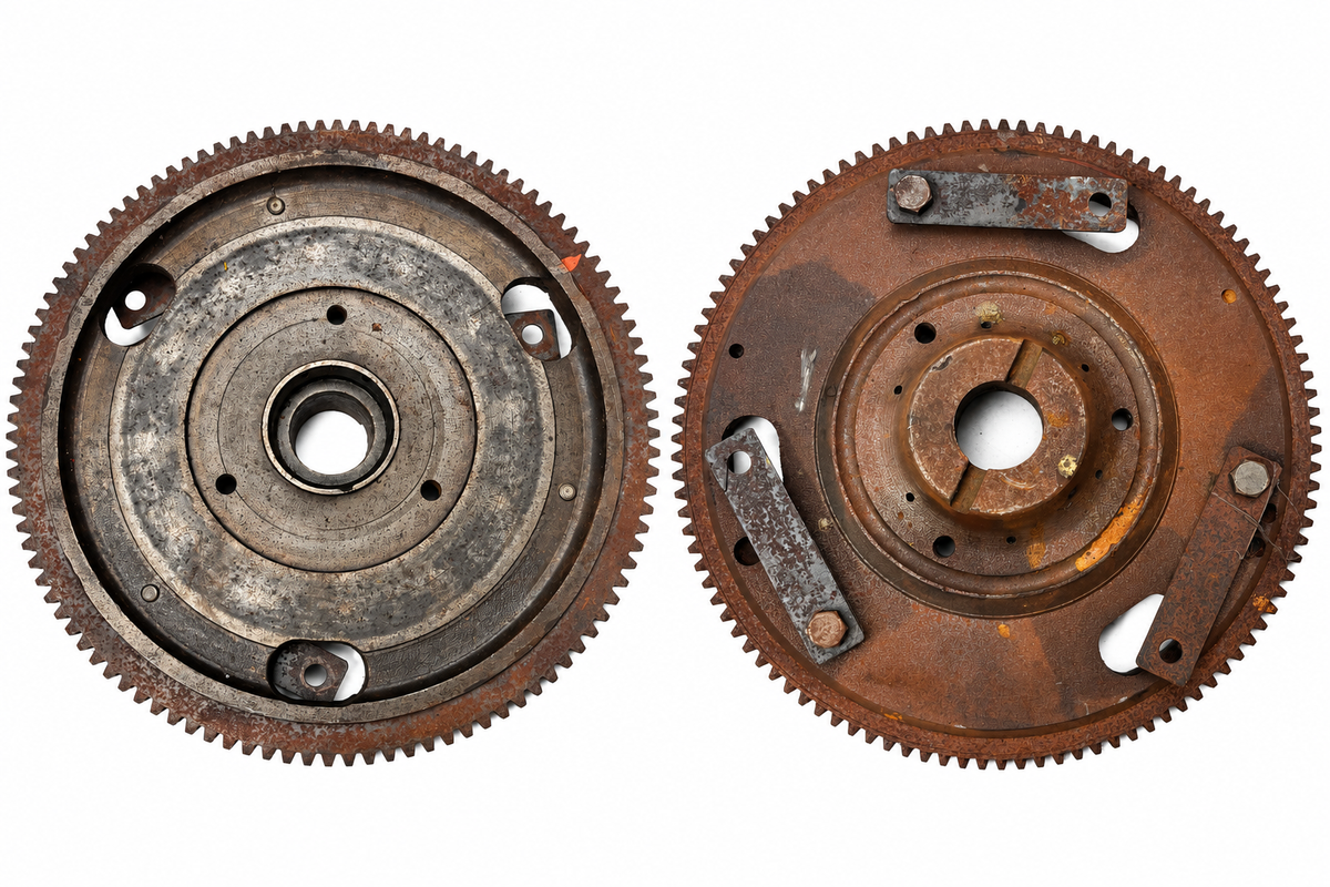 Triumph TR4 Flywheel & Ring Gear – Used