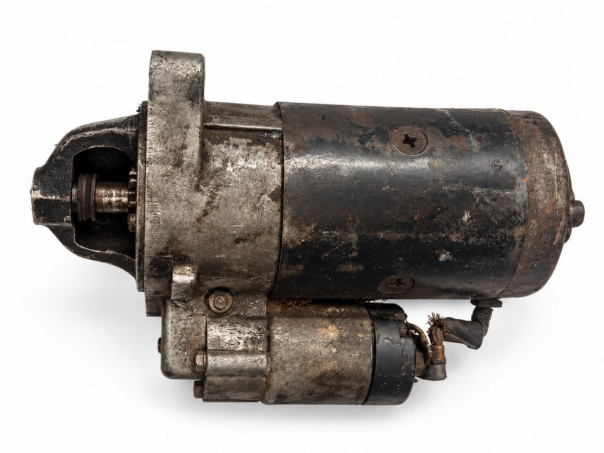 Triumph TR4 Starter Motor with Solenoid – Used