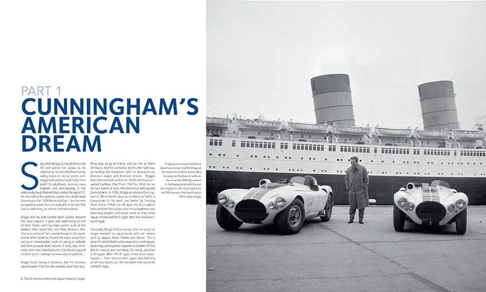 The All-American Hero and Jaguar’s Racing E-types
