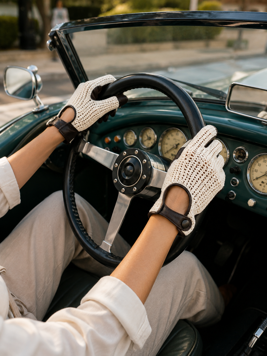 Crochet Driving Gloves