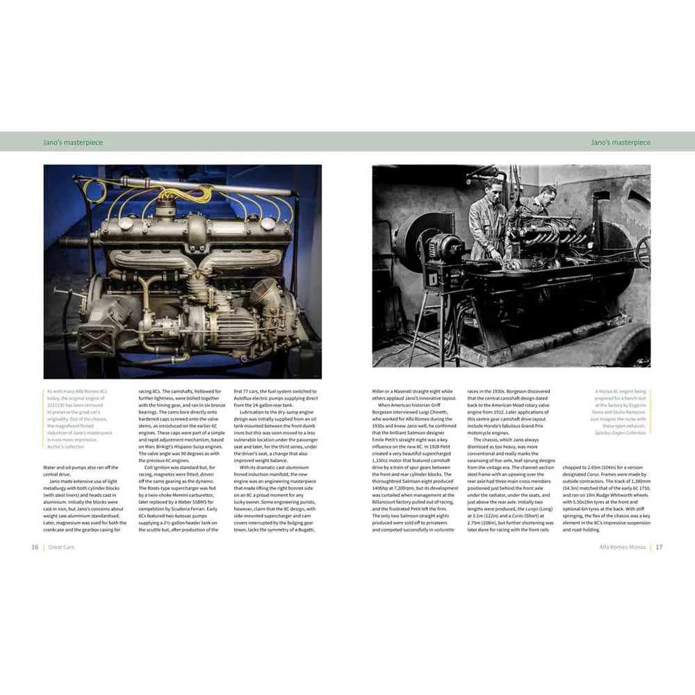 Alfa Romeo Monza - The autobiography of the celebrated 2211130
