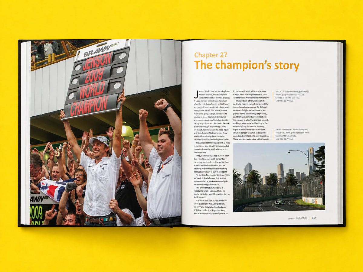 Image of Brawn BGP 001/02 – The Autobiography of Jenson Button’s World Championship Winner