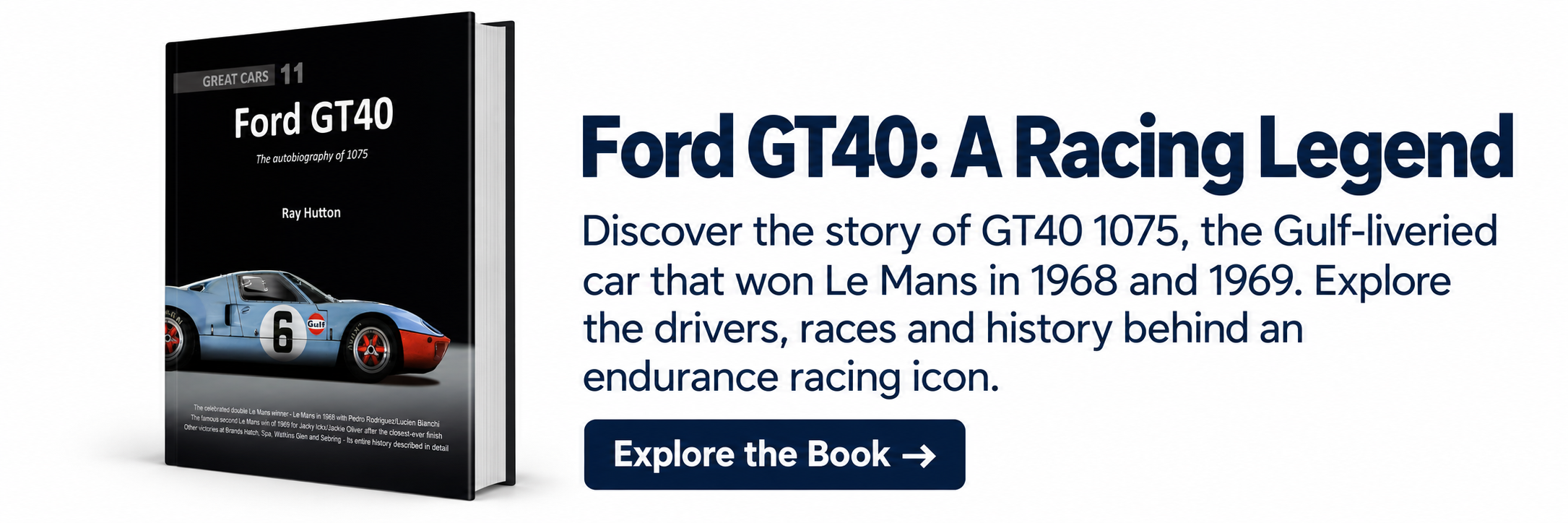 Explore Ford GT40 – The autobiography of 1075