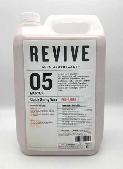 Quick Spray Wax