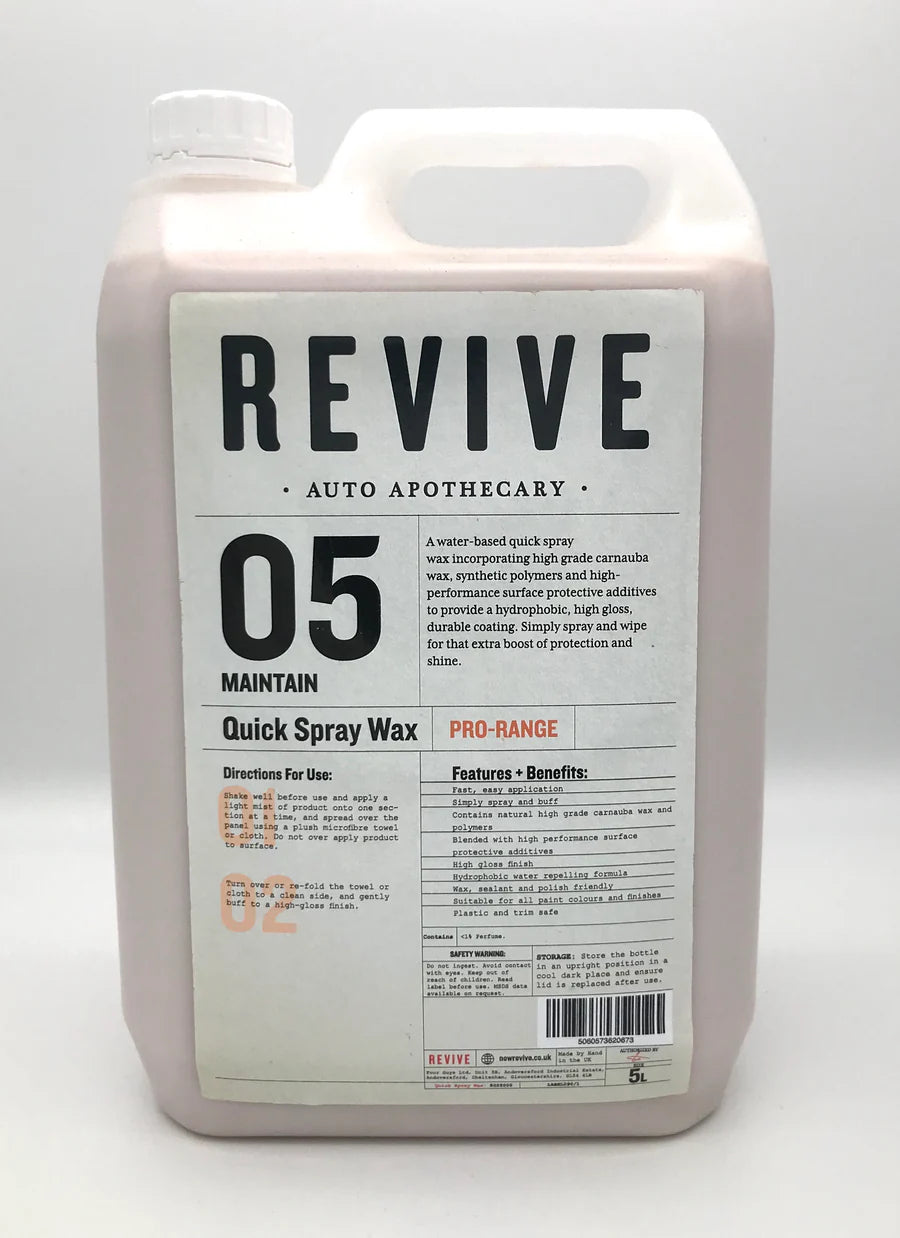 Quick Spray Wax