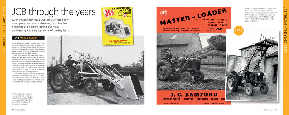 JCB Scrapbook – Celebrating 80 years of engineering innovation