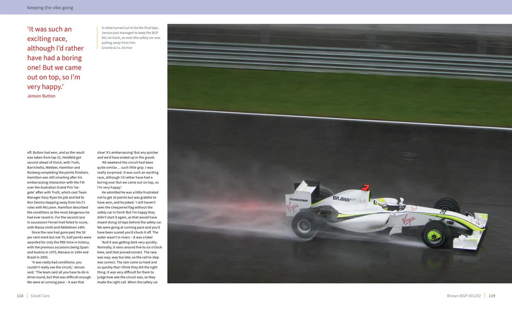 Brawn BGP 001/02 – The Autobiography of Jenson Button’s World Championship Winner