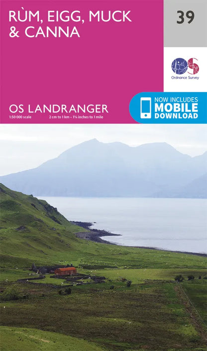 OS Landranger - 39 - Rum, Eigg & Muck
