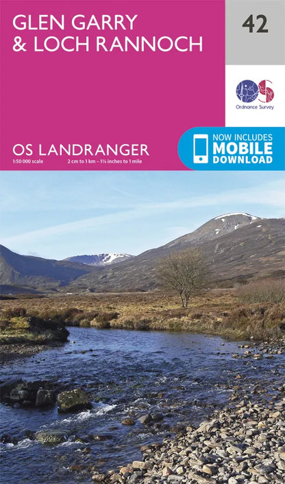 OS Landranger - 42 - Glen Garry & Loch Rannoch
