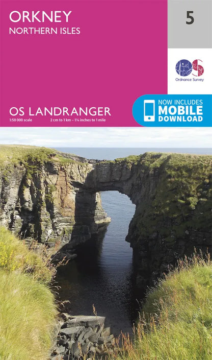 OS Landranger - 5 - Orkney – Northern Isles