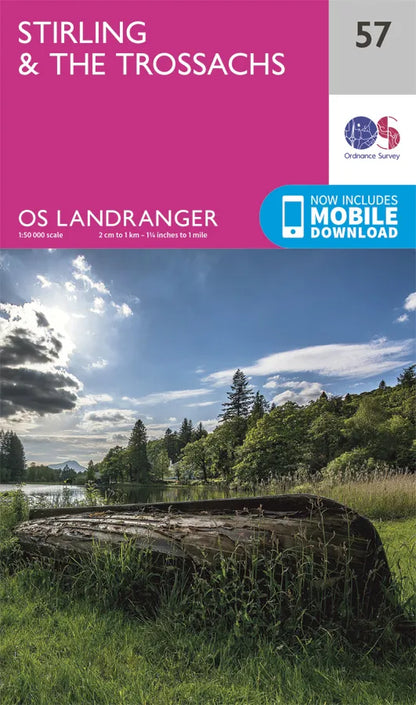 OS Landranger - 57 - Stirling & The Trossachs