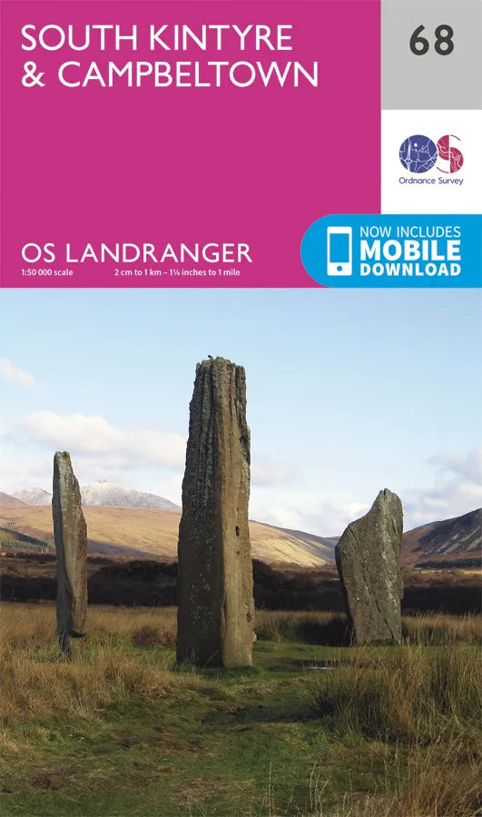 OS Landranger - 68 - South Kintyre & Campbeltown