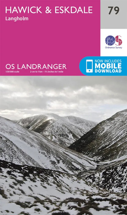 OS Landranger - 79 - Hawick & Eskdale, Langholm