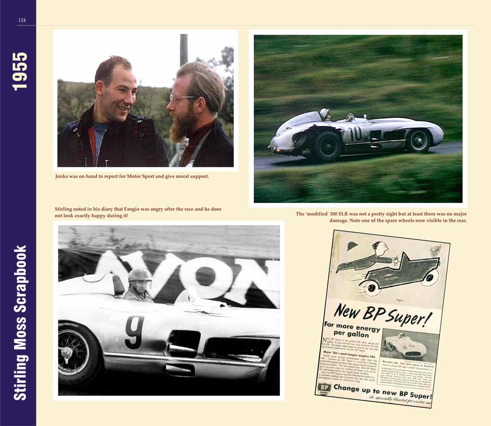 Stirling Moss Scrapbook 1955
