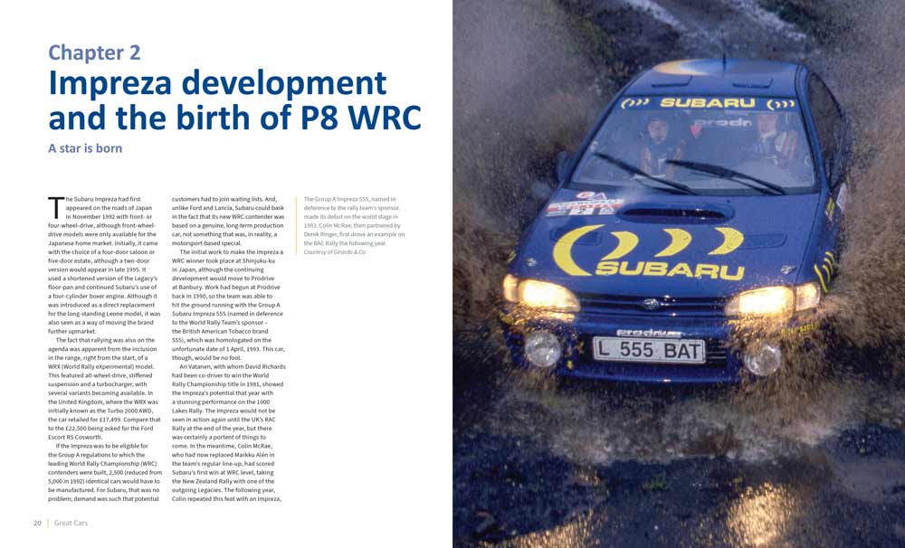 Subaru Impreza WRC - The Autobiography of P8 WRC